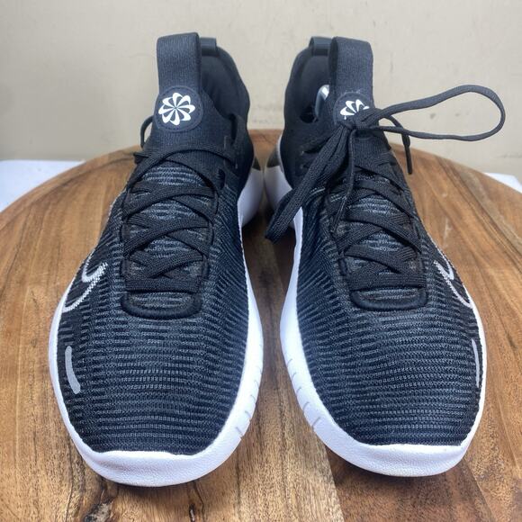 Nike Free Run Flyknit Next Nature Womens Black Size 8 Running Shoes DX6482-002 - Picture 3 of 12
